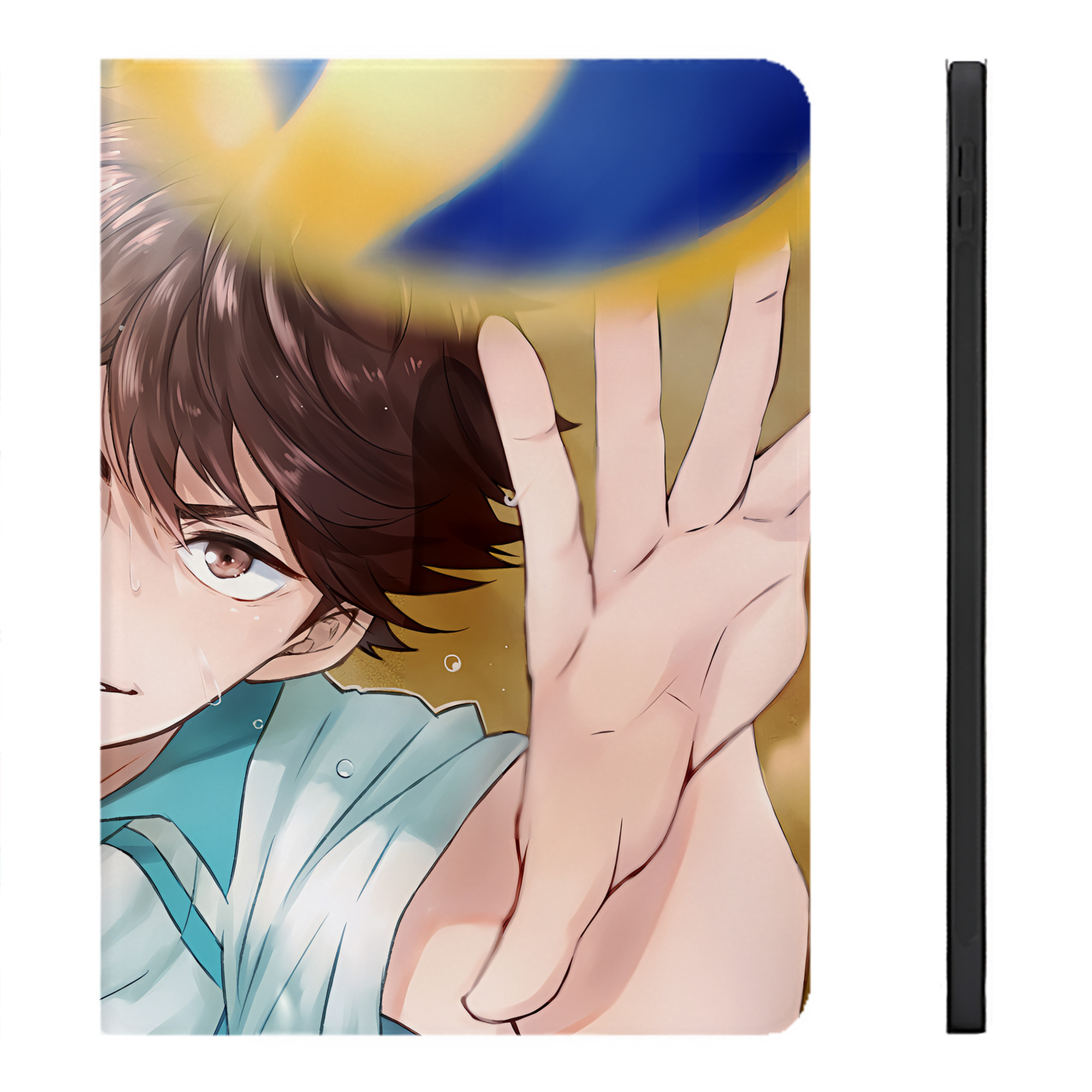 （画像用） ハイキュー!! Haikyu!! IPadケース ペンホルダー付き ブックスタイルデザイン
